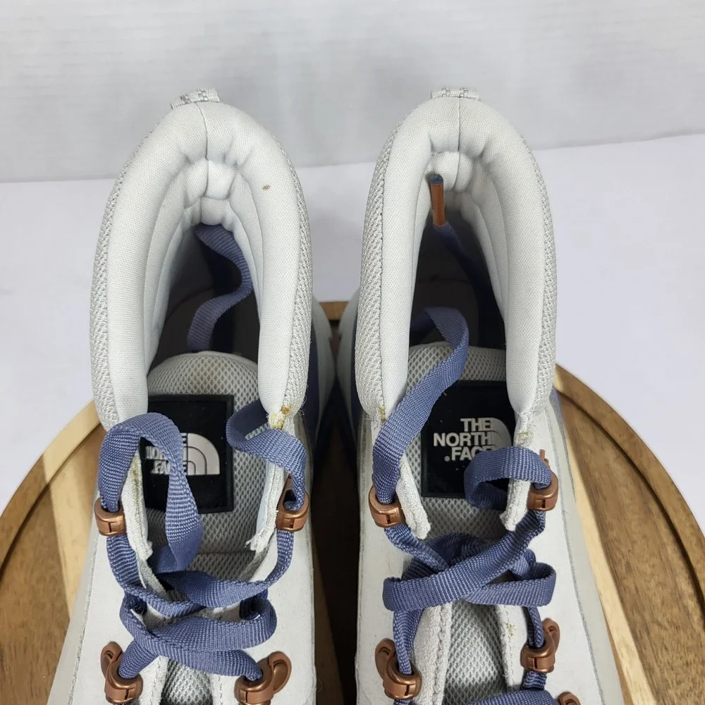 The North Face Women's Raedonda‎ Boot Sneaker Hiking Vibram Grey Blue Size 9
